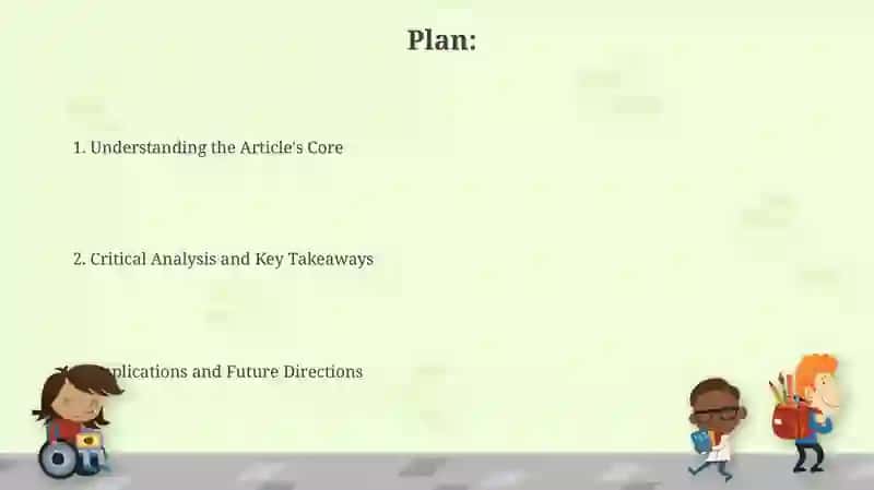 A An article 2
