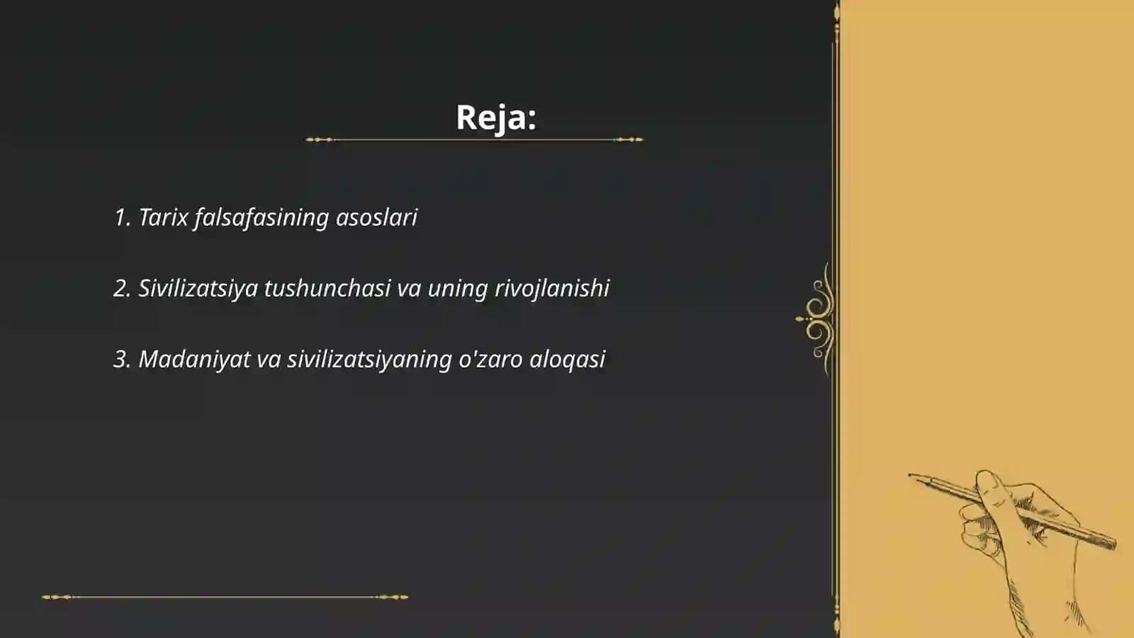 Tarix falsafasi sivilatsiya va madaniyati 2