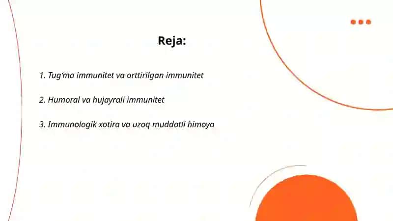 Immunitet va vaksinatsiya 2