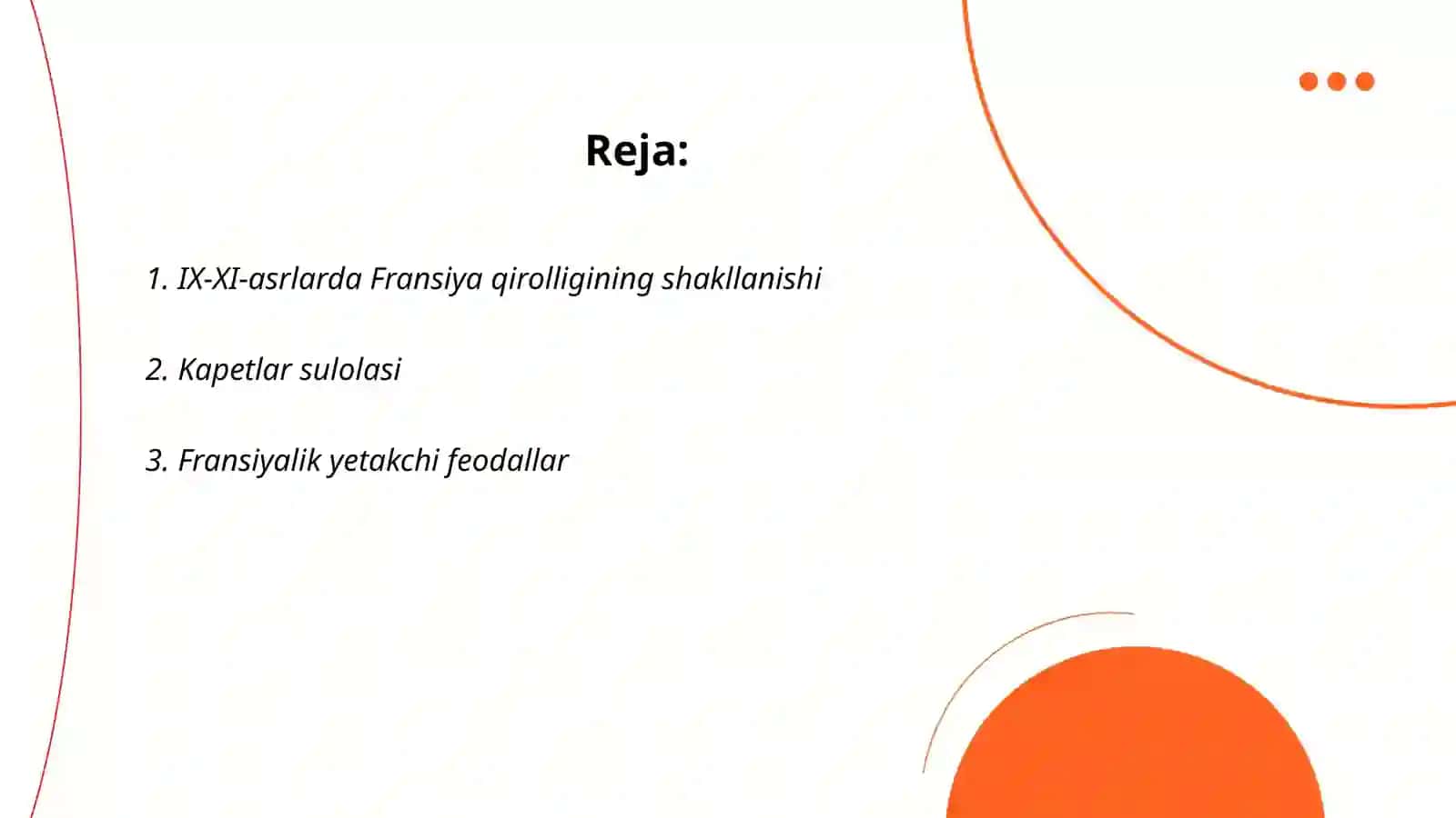 IX-XI-asrlarda Fransiya 2
