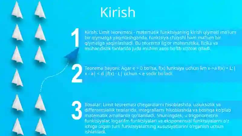 Limt Teoremasi 2