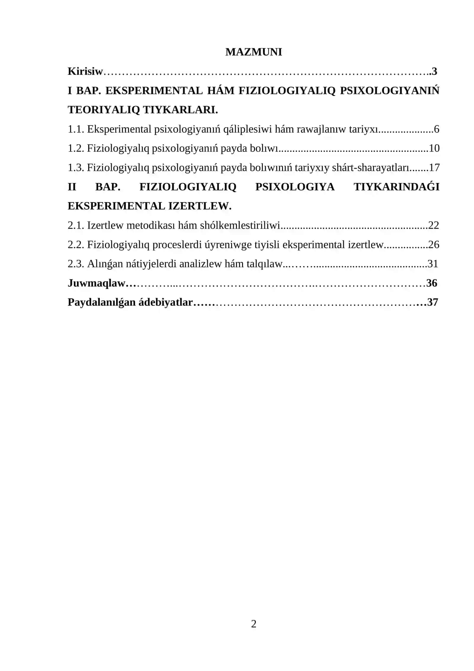 Eksperimental psixologiya 2