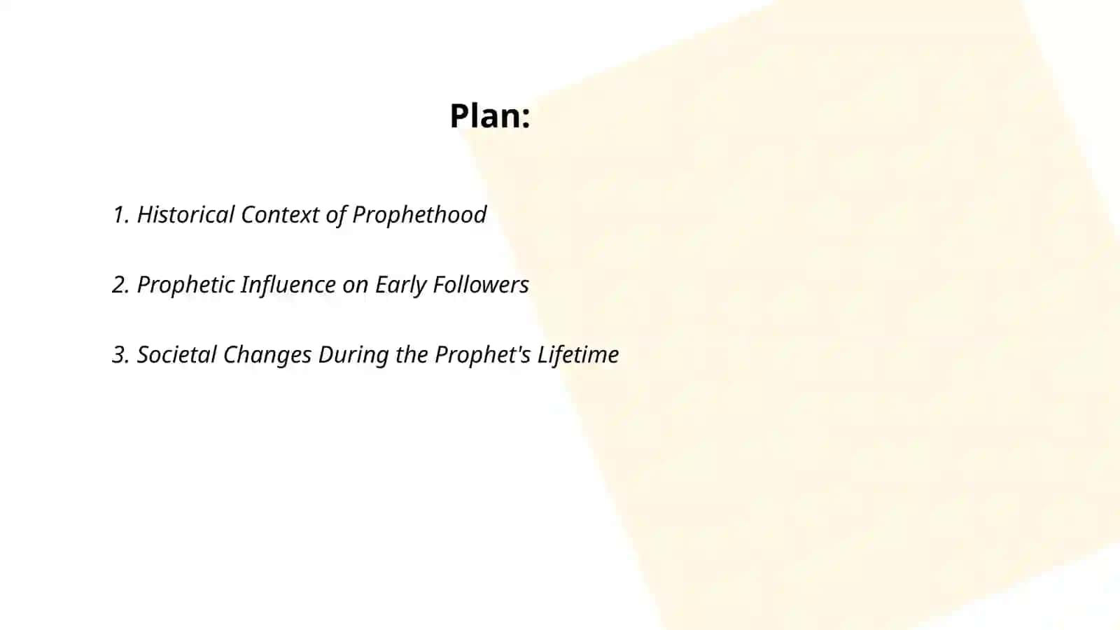 Prophetic Influence on Early Followers 2
