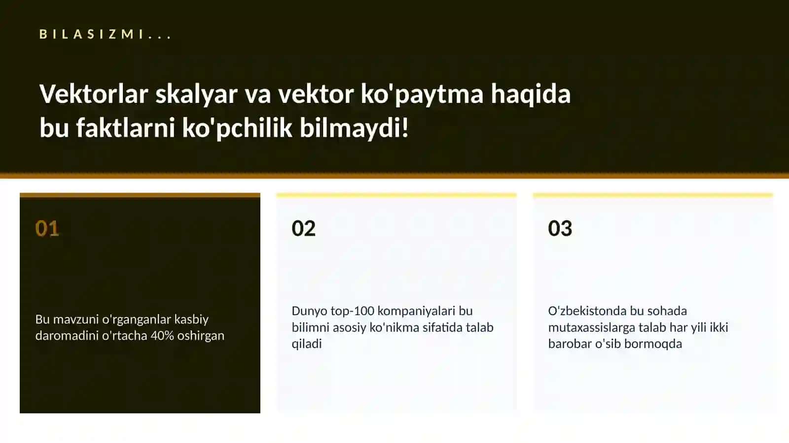MATEMATIKA — UY VAZIFALARI 2