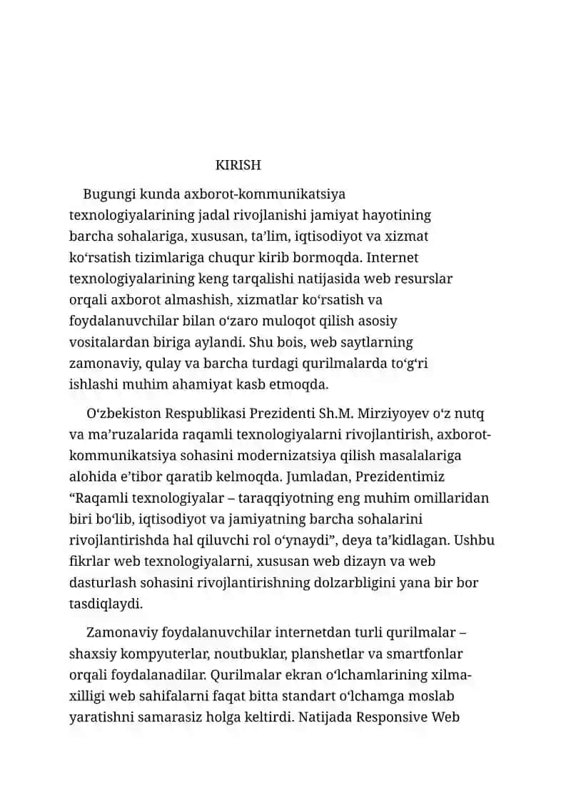 RESPONSIVE WEB DIZAYN NAZARIY ASOSLARI 2