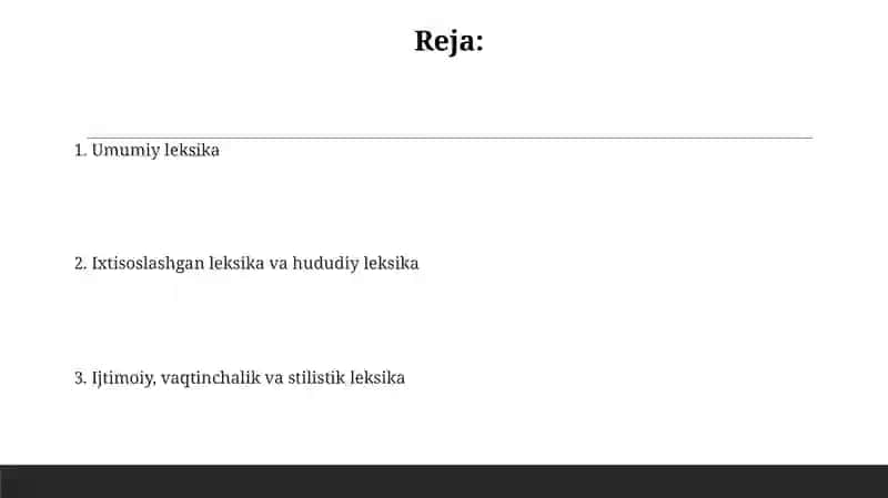 Umumiy lugʻat 2