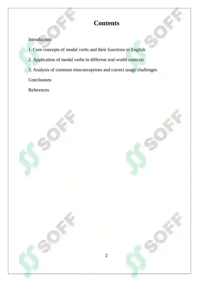 Modal Verbs 2