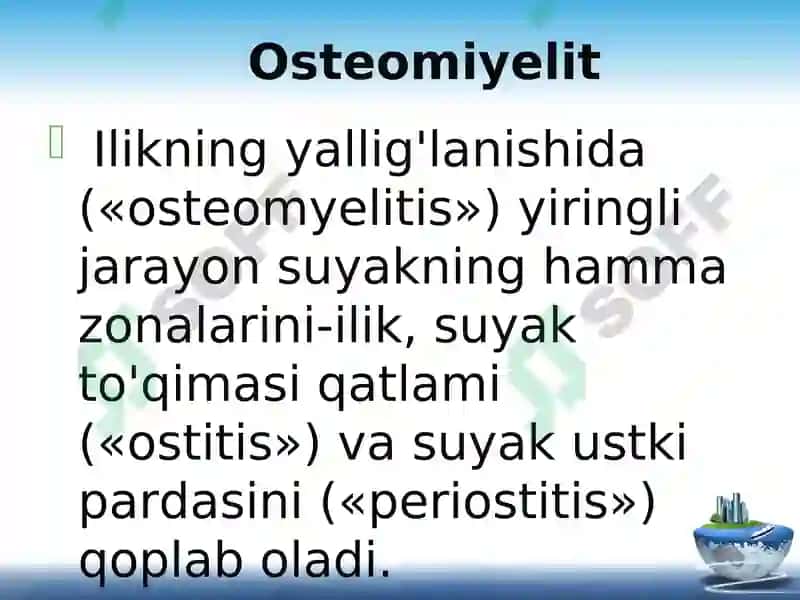 Osteomiyelit 2