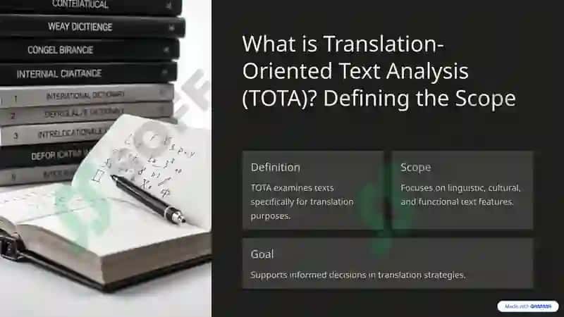 Translation-Oriented Text Analysis: Bridging Theory and Practice 2