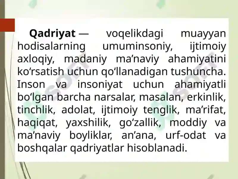 Qadriyatlarfalsafasi 2