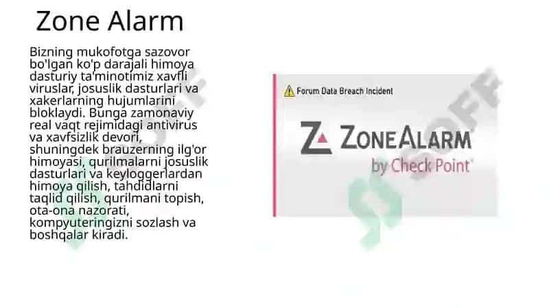 Zone Alarm 2