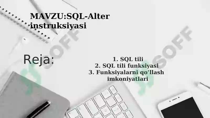 SQL-Alterinstruksiyasi 2
