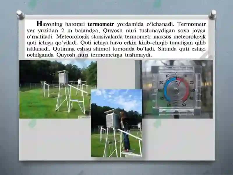 HAVO HARORATI VA BOSIMI 2