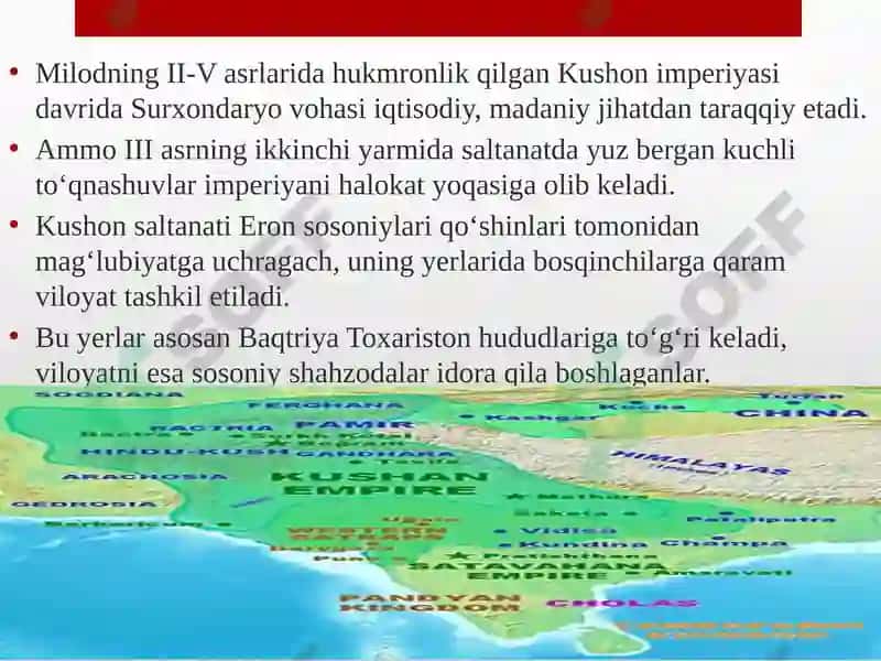 O‘RTA ASRLARDA SURXONVOHASI 2