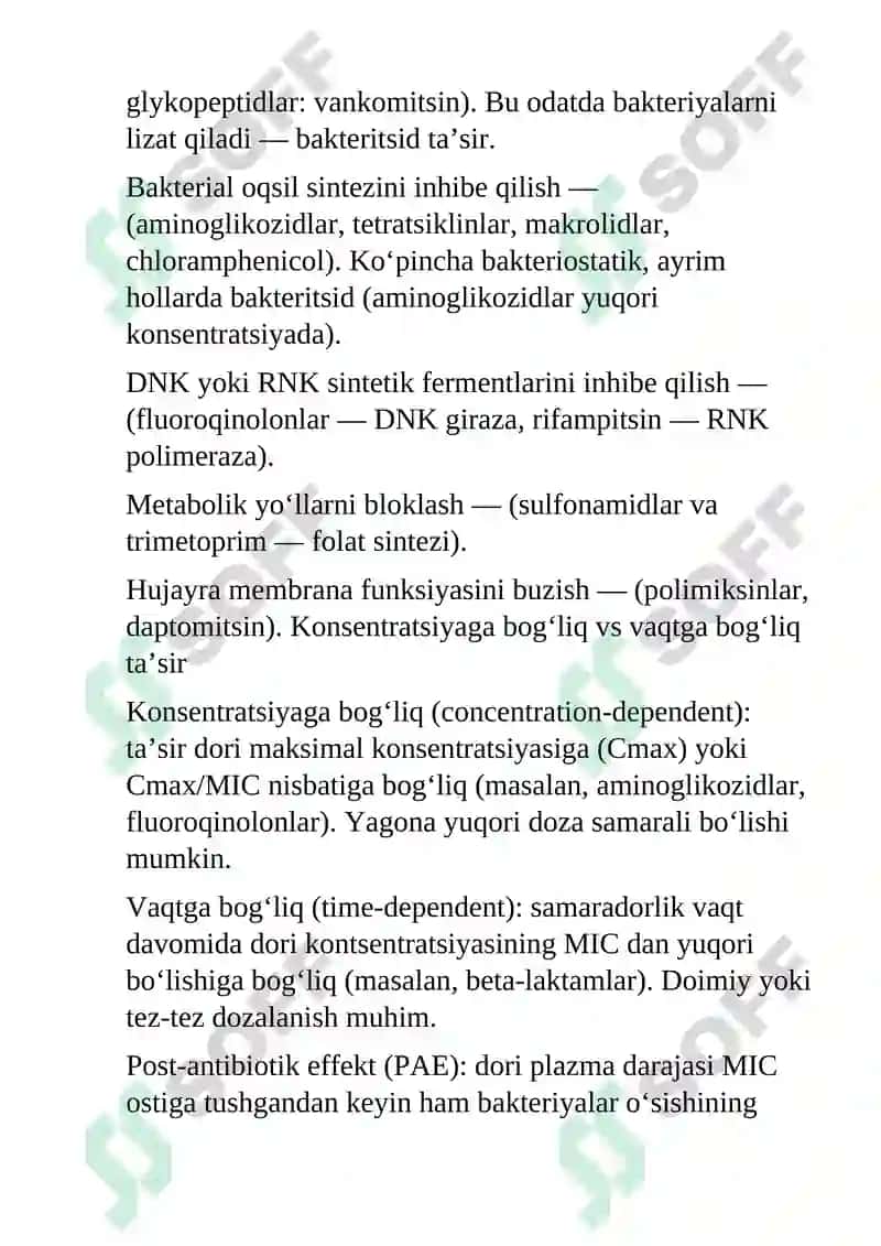 Antibiotiklar 2