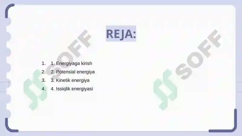 Energiya va uning turlari 2