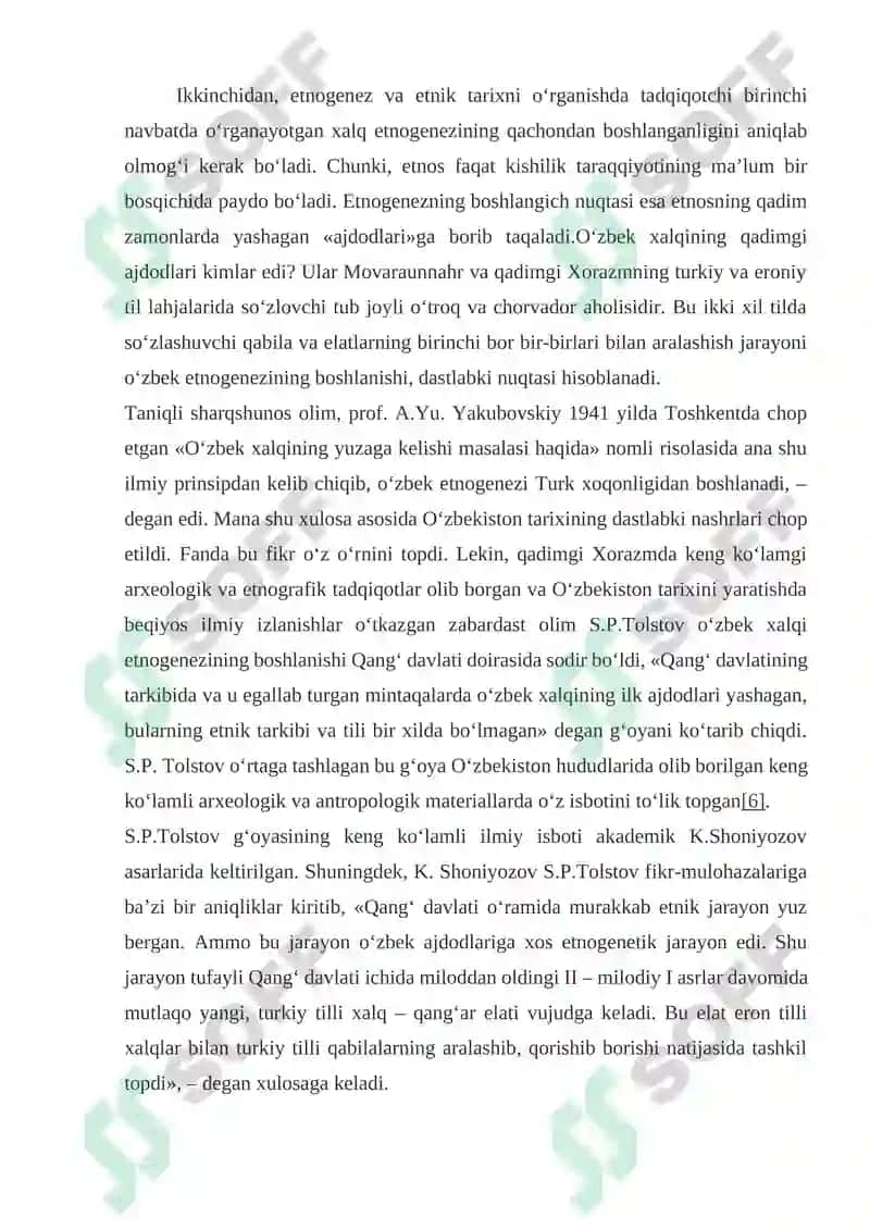 O'zbek xalqi etnogenezi bosqichlari 2