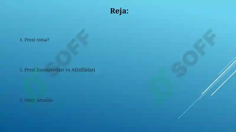 Prezi taqdimot dasturi 2
