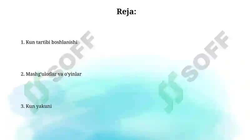 Kirish va salomlashuv 2