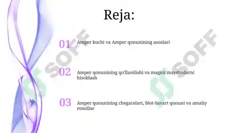 Amper kuchi va Amper qonuni 2