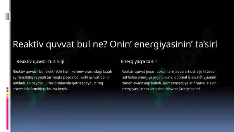 Elektr energiyasi 2