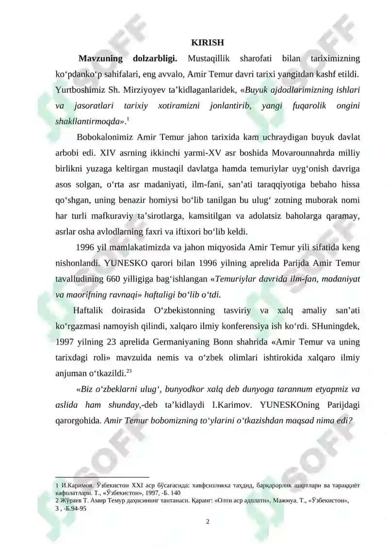 TEMURIYLAR DAVRI MADANIYATI 2