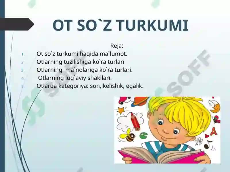 ot so'z turkumi 2