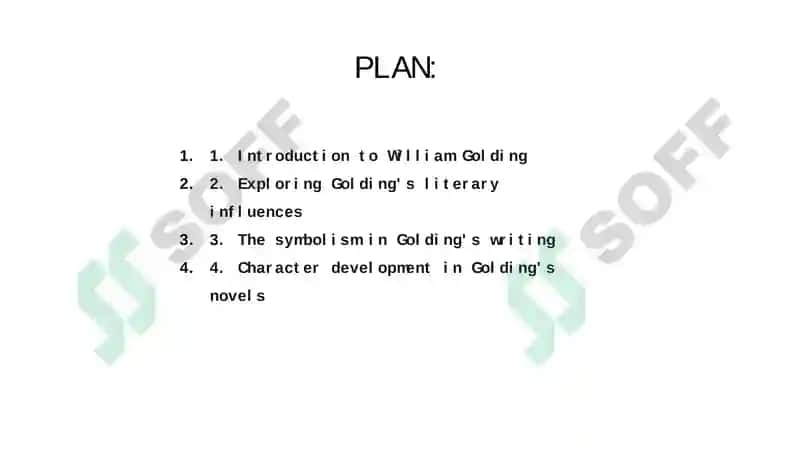 William Golding and his writing style 2