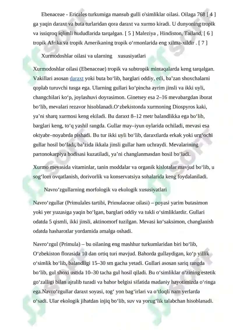 Xurmodoshlar va Navro‘zgullar ta’limi 2