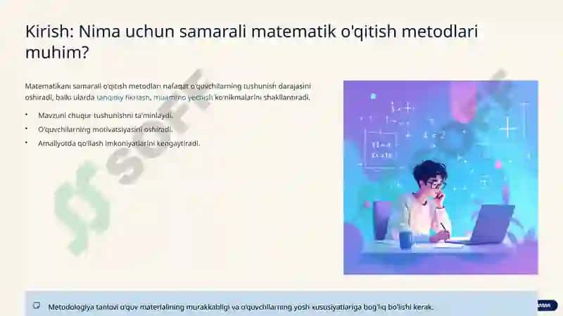 Matematik O'qitish Metodlari 2