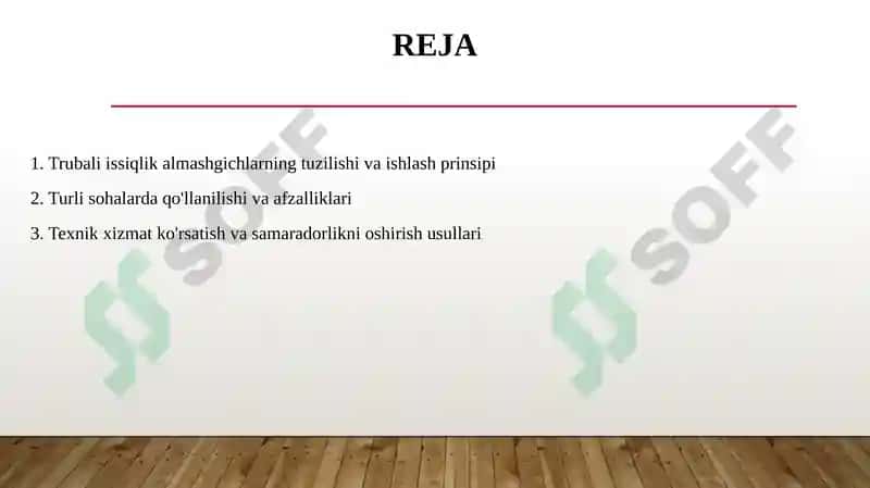 Trubali issiqlik almashgichlar 2