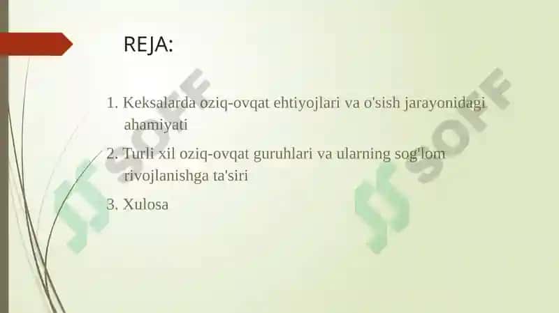 Keksa yoshda unumli ovqatlanish 2