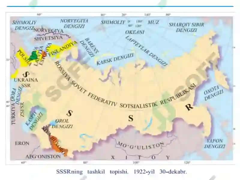 SSSR tashkil topishi 2