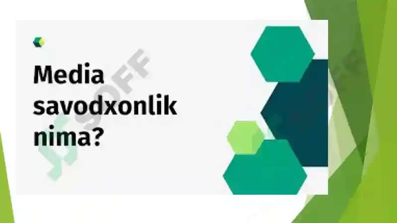 Mediasavodxonlik 2