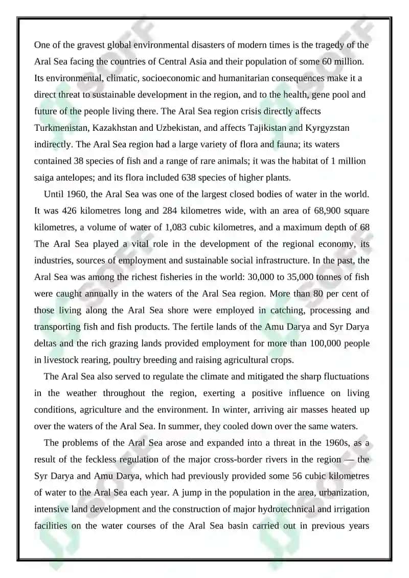 ECOLOGICAL PROBLEMS OF UZBEKISTAN 2