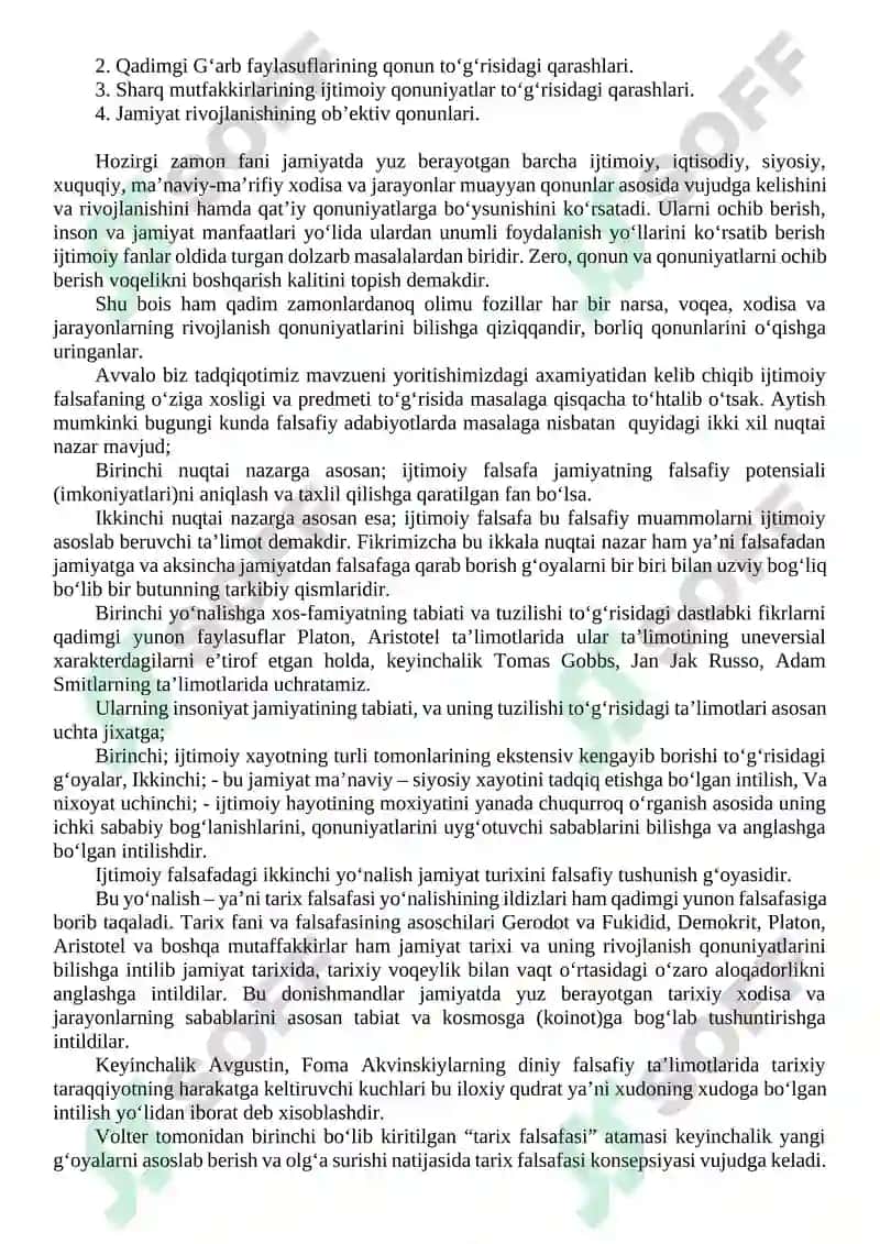 Ijtimoiy Falsafa 2