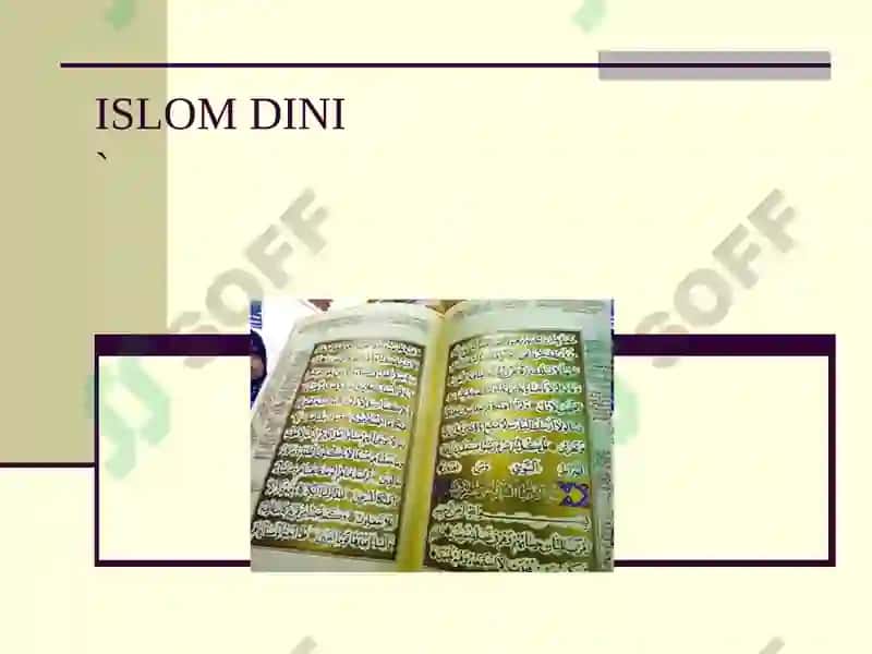 Islom dini 2
