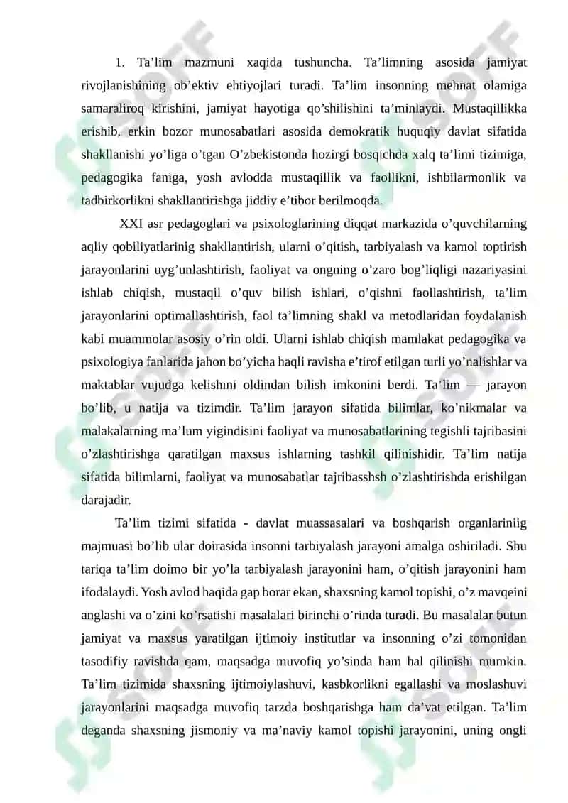 Ta’lim mazmuni 2