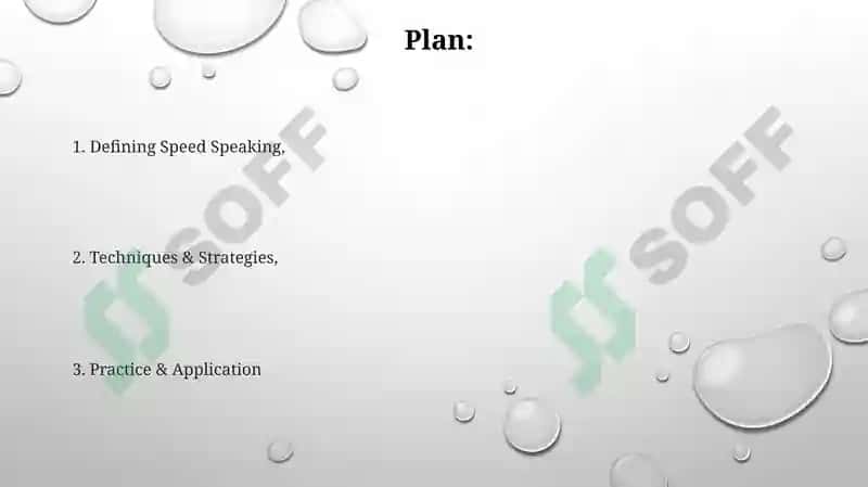 Speed speaking task 2