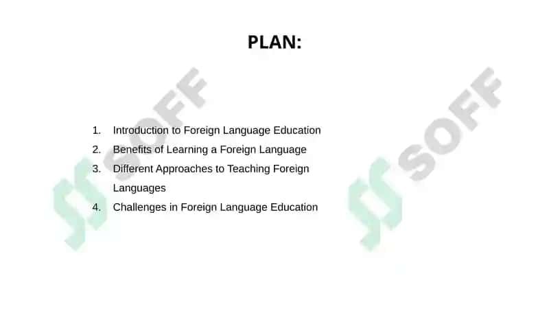 Introduction to Foreign Language Education 2