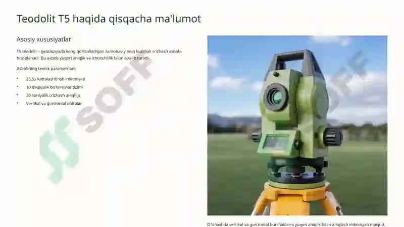 Teodolit T5 2