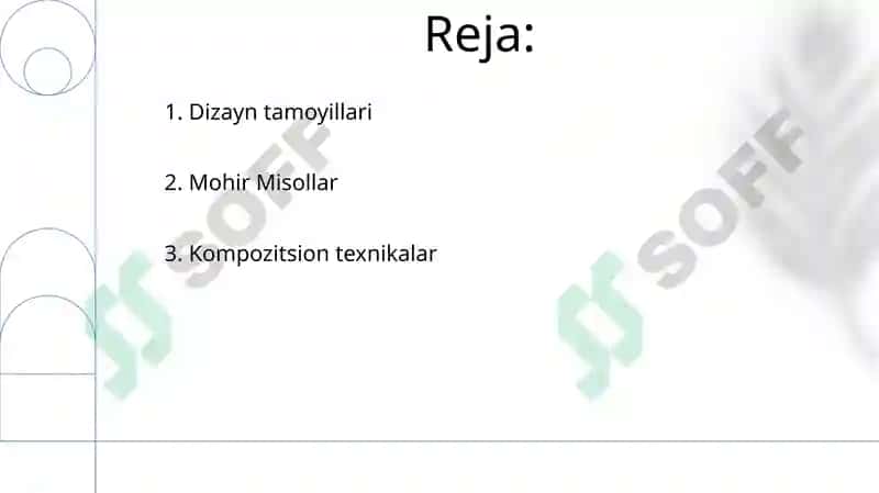 Badiiy asar kompozitsiyasi 2