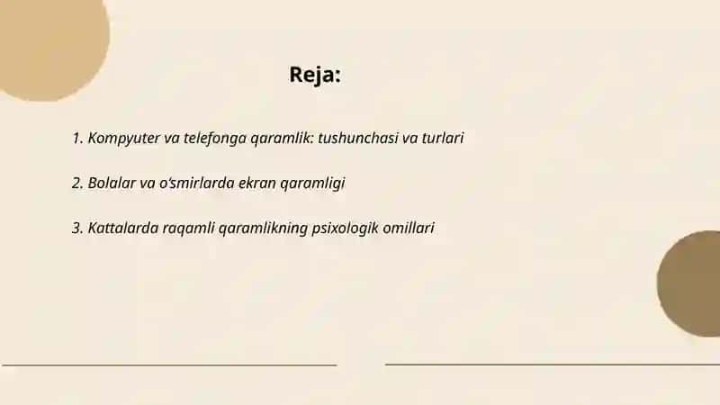 Kompyuter va telefonga qaramlik 2