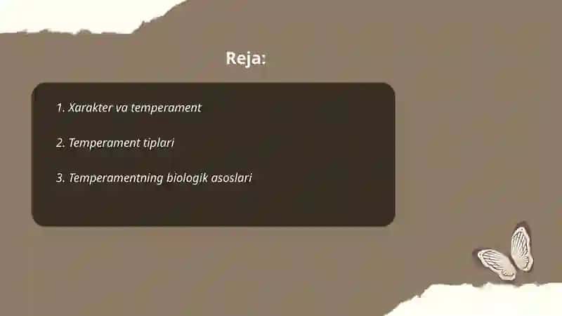 Temperament 2