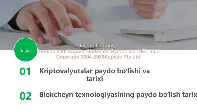 Kriptovalyutalar paydo boʻlishi va tarixi 2