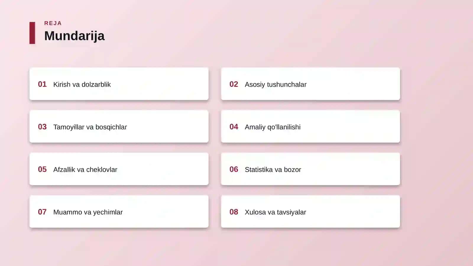 Biznes-ideya tanlash — real misollar bilan 2
