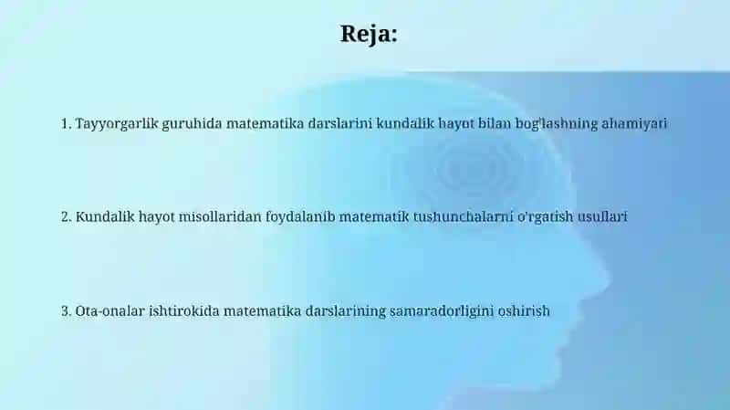 Matematika mashgalasi 2