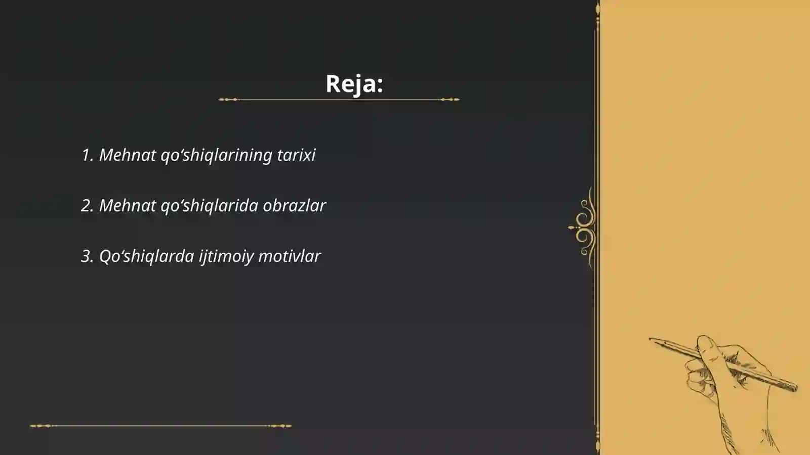 Mehnat qoʻshiqlari 2