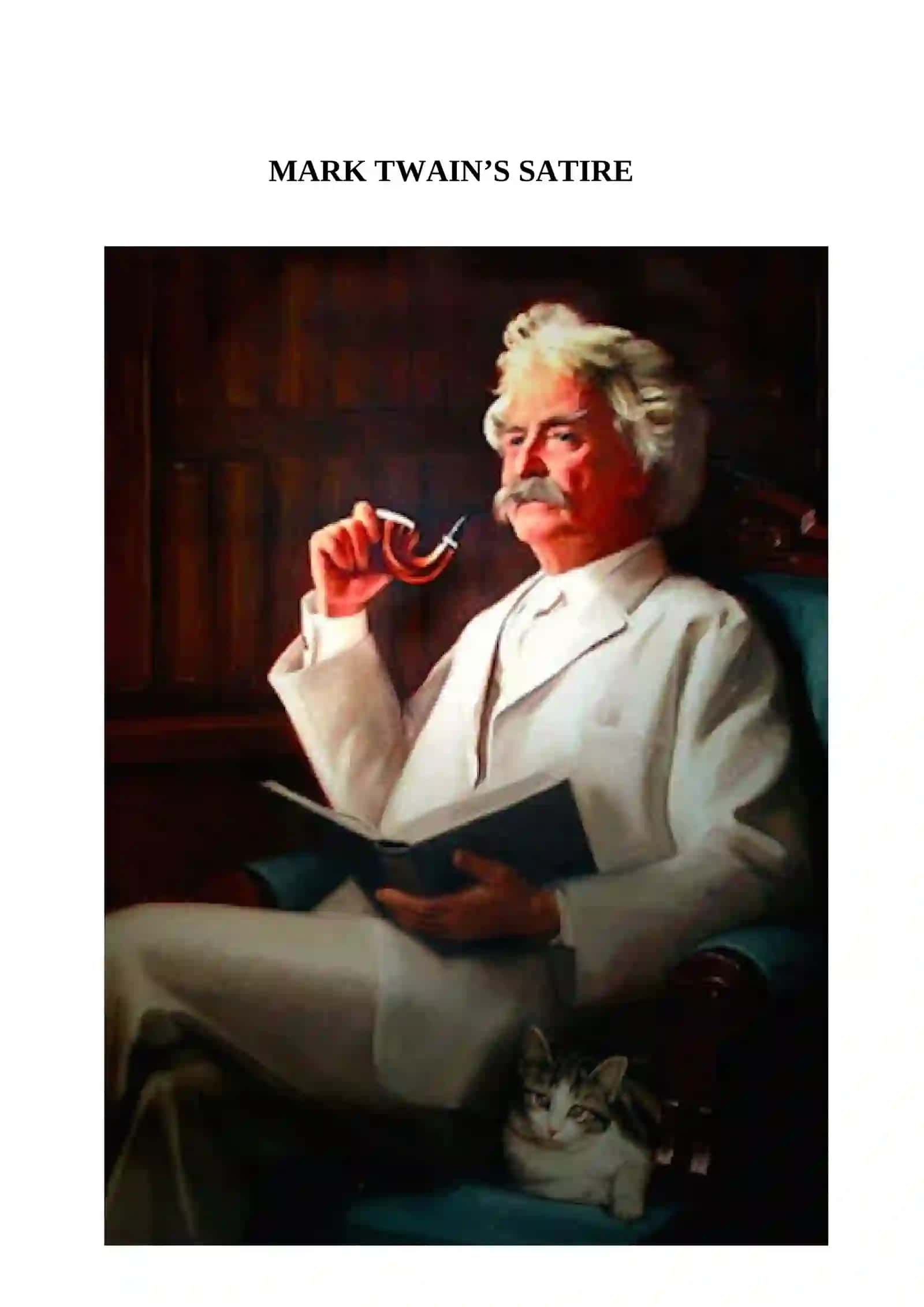 MARK TWAIN’S SATIRE 2