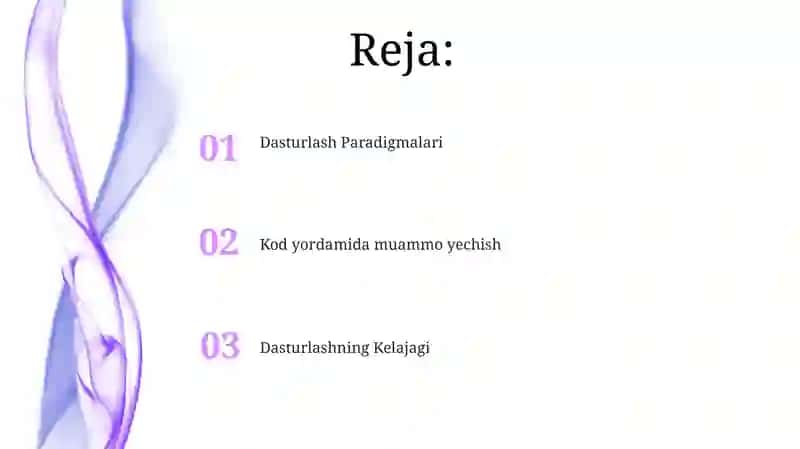 Dasturlash fani haqida 2